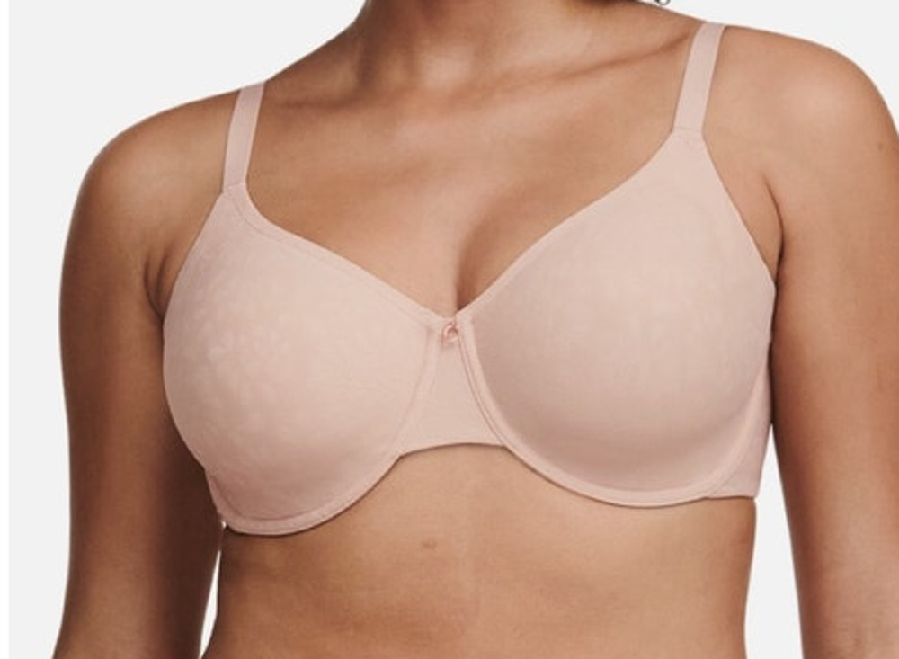 Chantelle Bra 18J6 Comfort Chic back smoothing t-shirt size 34DDDD 34G